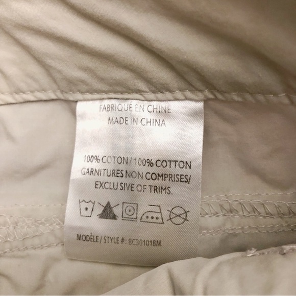 Black Mountain Cream Beige Earthy Minimalist A Line Mini Skirt. - Picture 11 of 16